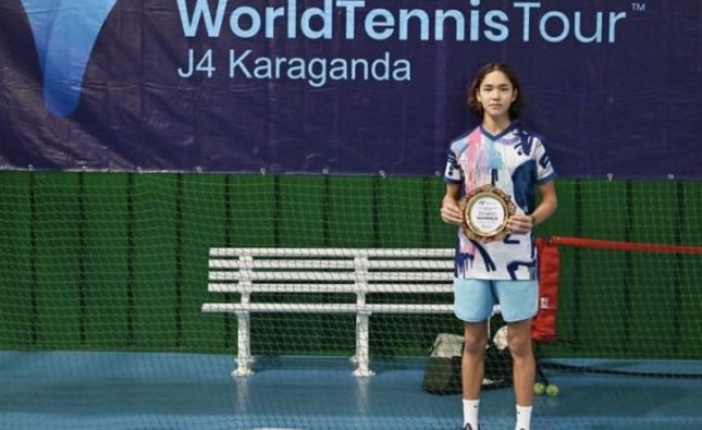 15 жасар қазақстандық теннисші алғаш рет ITF Juniors турнирінің чемпионы атанды